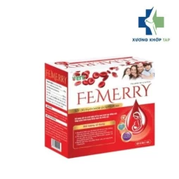 Femerry - Hỗ trợ giảm tình trạng thiếu máu do thiếu sắt